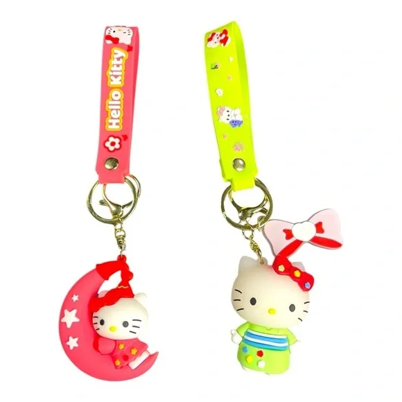 Hello Kitty Keychains - Picture 1 of 2